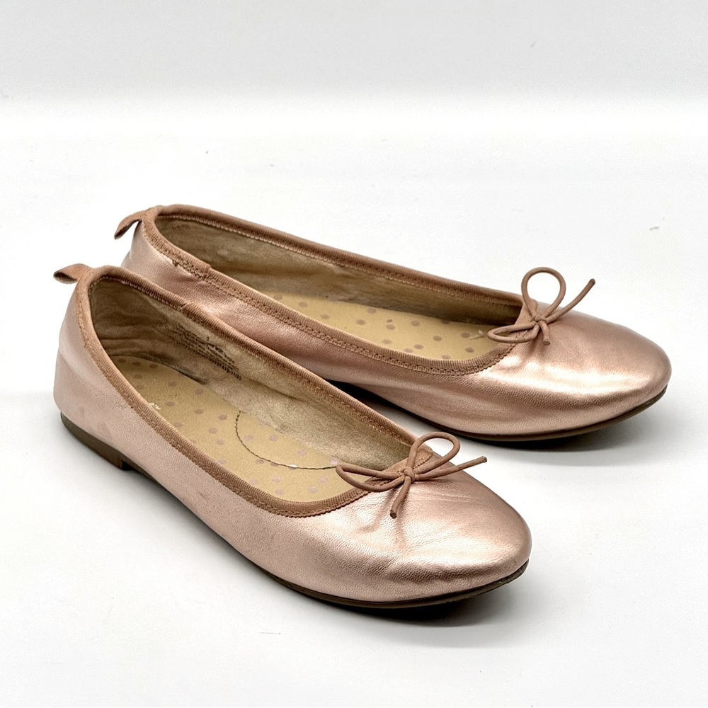 Cat & Jack Rose Gold Ballet Flats
